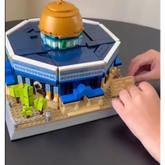 Bouwsteenset (lego) - Al Aqsa Rotskoepelmoskee (983